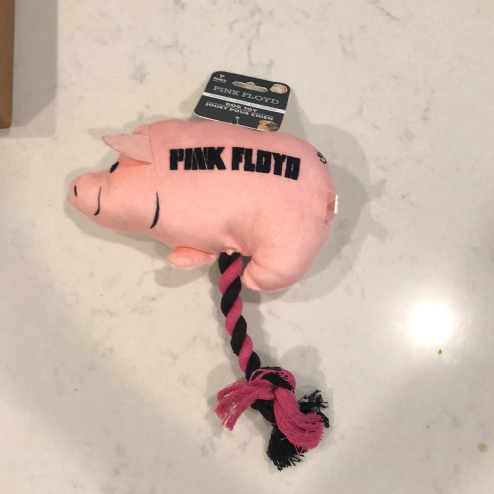 Pink Floyd Pink Plush Dog Toy